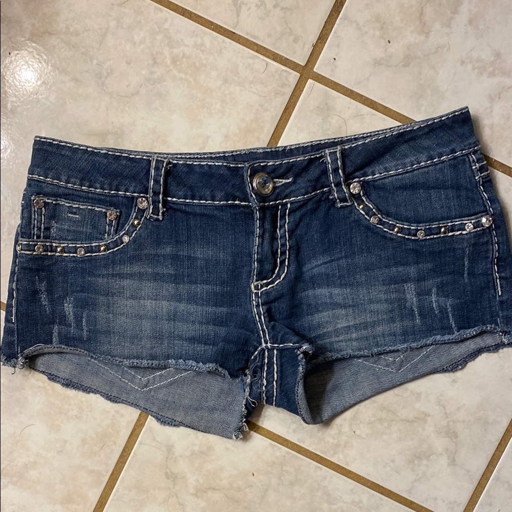 LA Idol Denim Blue Women's Shorts